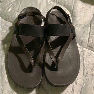 Brown Leather Chacos Sandals